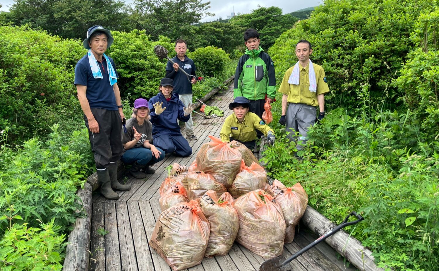 那須高原の自然を守る一日 〜外来種をぬいて在来の山野草を未来へ〜